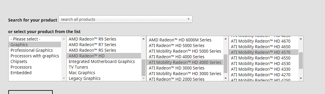 Graphics chipset amd mobility radeon hd 5000 discount series