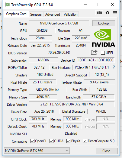 Tarkov gtx online 960