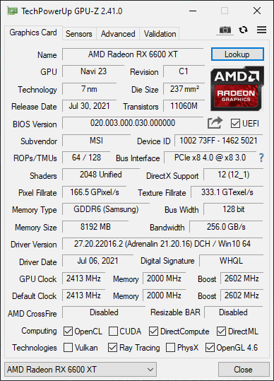 Amd best sale driver 2021