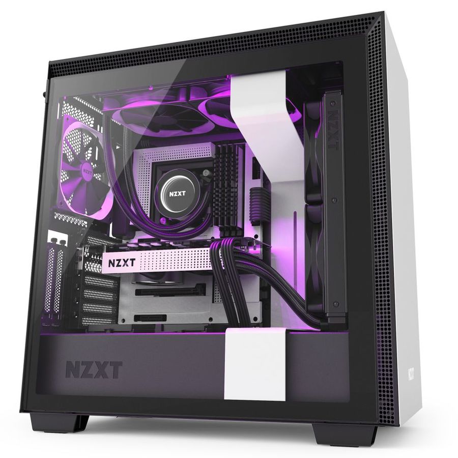 Finally got a mesh front on the H510 Elite to keep the 3080ti from  overheating : r/NZXT