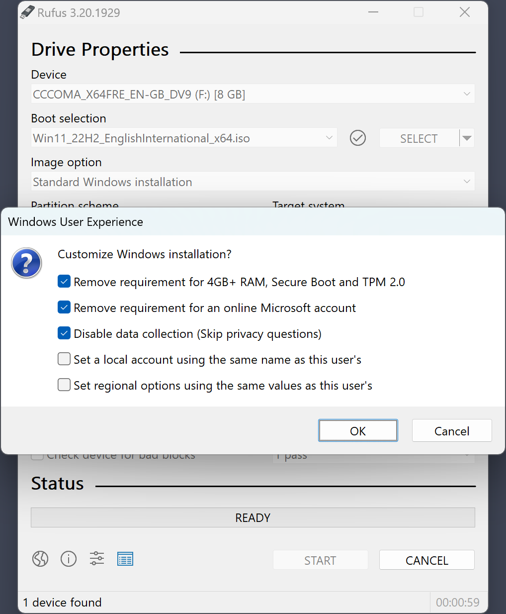 Why 'Extended Windows 11 Installation without TPM and Secure Boot' Menu Not  Showing in Rufus?