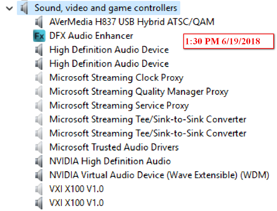 Nvidia audio discount device wave extensible