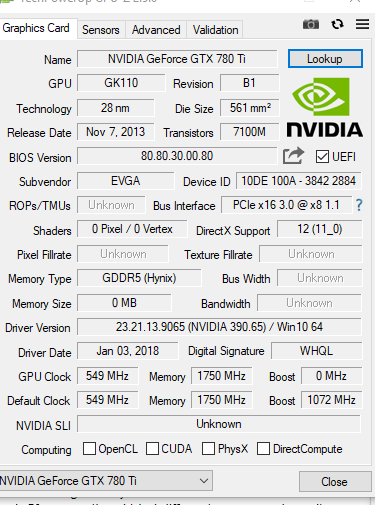 gtx 780 Ti problem Tom s Hardware Forum