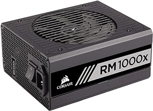 Corsair RMx Series, RM1000x, 1000 Watt, 80+ Gold Certified, Fully Modular Power Supply (CP-9020094-NA)