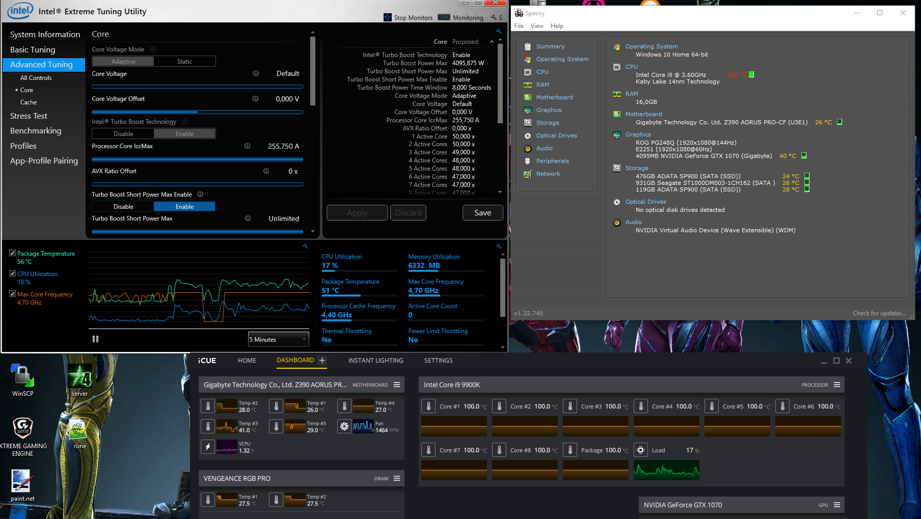 Limited by mainthread. Can anyone help me ? Don't know how to fix this and  I'm getting around 30-40 fps in airport max. My specs are i9-9900k , RTX  3060 OC 12GB