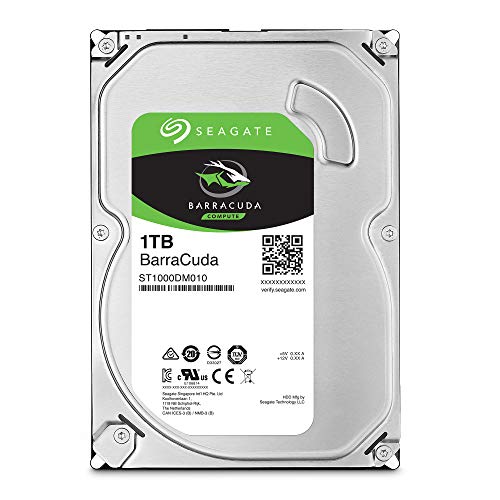 Seagate BarraCuda 1 TB 3.5 7200 RPM Internal Hard Drive