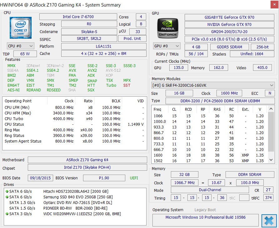 RAM clock speed listed as 3200, but only showing as 1066? | Tom's Forum