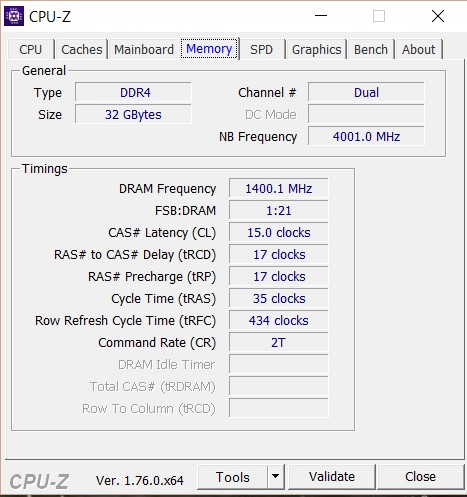 RAM clock speed listed as 3200, but only showing as 1066? | Tom's Forum