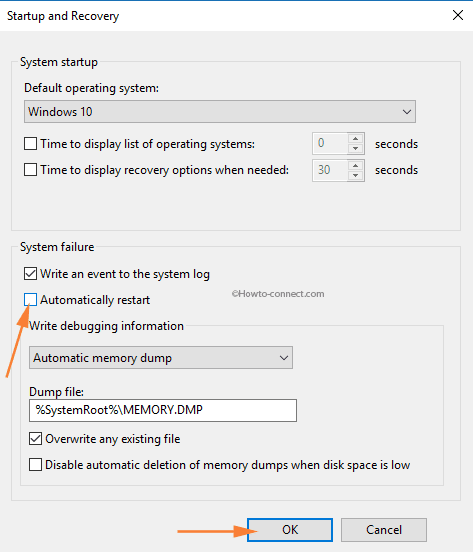 1407_Uncheck_Automatically_restart_System_Failure_Windows_10.png