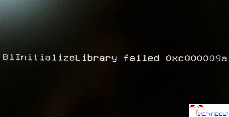 Blinitializelibrary failed